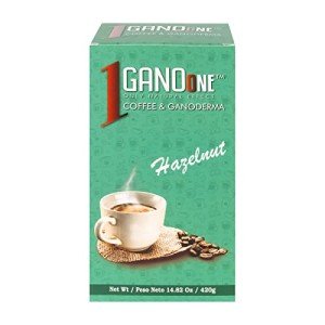 GanoOne Hazelnut Mushroom Coffee – 20 Sachets
