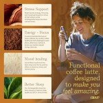 Clevr Blends Instant Mushroom Coffee Latte 12 oz