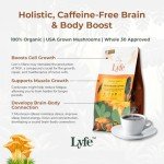 Lyfe Brew Instant Decaf Mushroom Coffee Blend