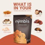 Nymbis Instant Mushroom Coffee Blend – 30 Servings