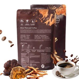 Organic Dark Roast Mushroom Coffee with Lion's Mane