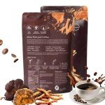 Organic Dark Roast Mushroom Coffee with Lion's Mane