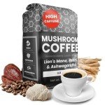 Moontower High-Caffeine Mushroom Coffee Blend 12 oz