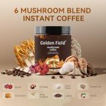 Lion's Mane & Reishi Mushroom Coffee Blend - 30 Servings