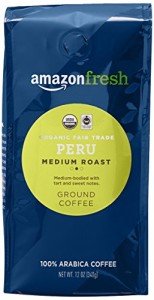 Organic Fair Trade Peru Medium Roast Coffee, 12oz
