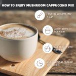 Mushroom Cappuccino Mix for Stress Relief & Immunity