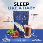 RYZE Mushroom Cocoa | Sleep Aid Powder Mix