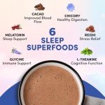 RYZE Mushroom Cocoa | Sleep Aid Powder Mix