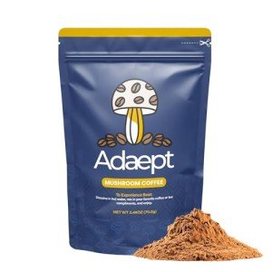 Adaept Organic Mushroom Coffee with Cacao & Adaptogens