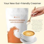 Mushroom Probiotic Creamer - Gut Health Boost