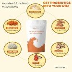 Mushroom Probiotic Creamer - Gut Health Boost