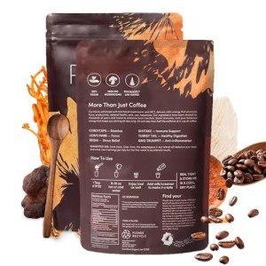 Organic Mushroom Coffee with Lion’s Mane & Yacon