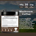 Instant Mushroom Coffee Blend for Focus & Energy