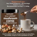 Instant Mushroom Coffee Blend for Focus & Energy