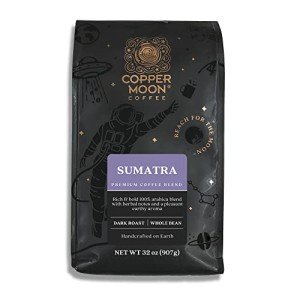 Copper Moon Dark Roast Sumatra Whole Bean Coffee