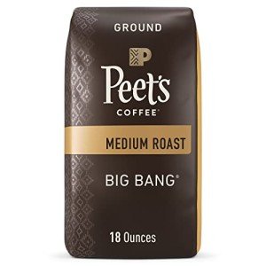 Peet's Big Bang Medium Roast Mushroom Coffee 18oz
