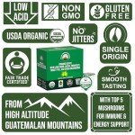 Organic Mushroom Coffee Pods with Nootropics & Flavor
