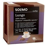 Solimo Medium Roast Lungo Capsules for Nespresso