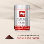 Illy Classico Medium Roast Coffee, 100% Arabica