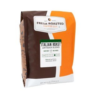 Italian Dark Roast Whole Bean Mushroom Coffee 5 lb