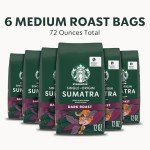 Starbucks Dark Roast Sumatra Whole Bean Coffee