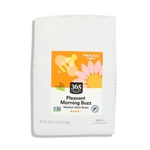 Pleasant Morning Buzz Whole Bean Mushroom Coffee, 24 oz