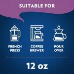 Bold Dark Roast Mushroom Coffee - 12oz Bag