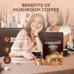 Organic Mushroom Coffee with Adaptogens - 30 Servings