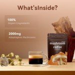 Organic Mushroom Coffee with Adaptogens - 30 Servings