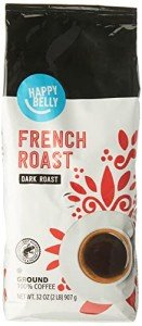 Happy Belly French Roast Dark Mushroom Coffee
