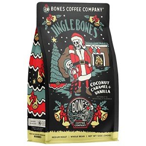Caramel Vanilla Coconut Mushroom Coffee Beans 12 oz