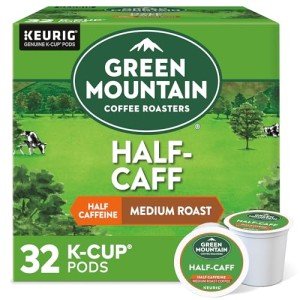 Half Caff Medium Roast Mushroom Coffee Pods, 32 Count