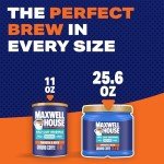 Maxwell House Half Caff Medium Roast Ground Coffee