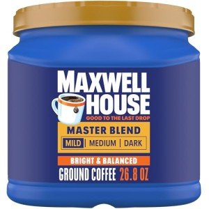 Maxwell House Mild Roast Mushroom Coffee Canister