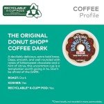 Original Donut Shop Dark Roast K-Cup Pods - 48 Count
