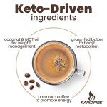 Rapidfire Instant Mushroom Coffee Mix for Energy