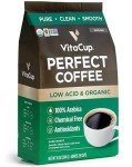 VitaCup Organic Low Acid Dark Roast Coffee 10oz