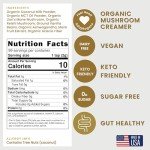 Keto Mushroom Coffee Creamer with MCT & Adaptogens