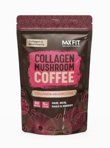 Organic Collagen Mushroom Coffee with Lion’s Mane & Chaga