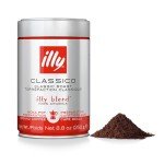 illy Ground Coffee Moka - Medium Roast, 100% Arabica