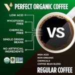 Low Acid Dark Roast Mushroom Coffee, USDA Organic
