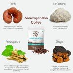 Tiger Ashwagandha Instant Mushroom Coffee Blend 30 Servings