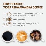 Tiger Ashwagandha Instant Mushroom Coffee Blend 30 Servings