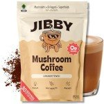 JIBBY Organic Mushroom Coffee Powder with Collagen