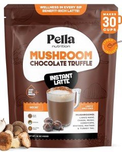Organic Chocolate Truffle Mushroom Coffee Latte Mix