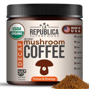 Organic Decaf Mushroom Coffee with 7 Superfoods