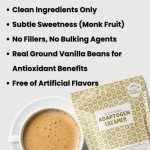 Keto Mushroom Coffee Creamer with MCT & Adaptogens