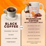 Organic Instant Mushroom Coffee for Energy & Focus