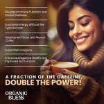 Organic Instant Mushroom Coffee for Energy & Focus