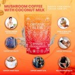 Organic Instant Mushroom Coffee for Energy & Focus
